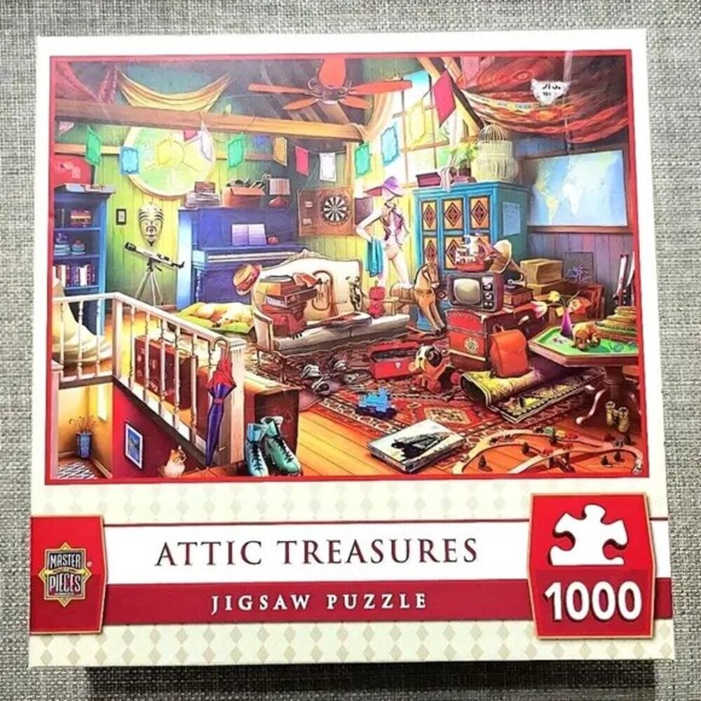 MasterPieces Attic Treasures 1000 Pieces Puzzle